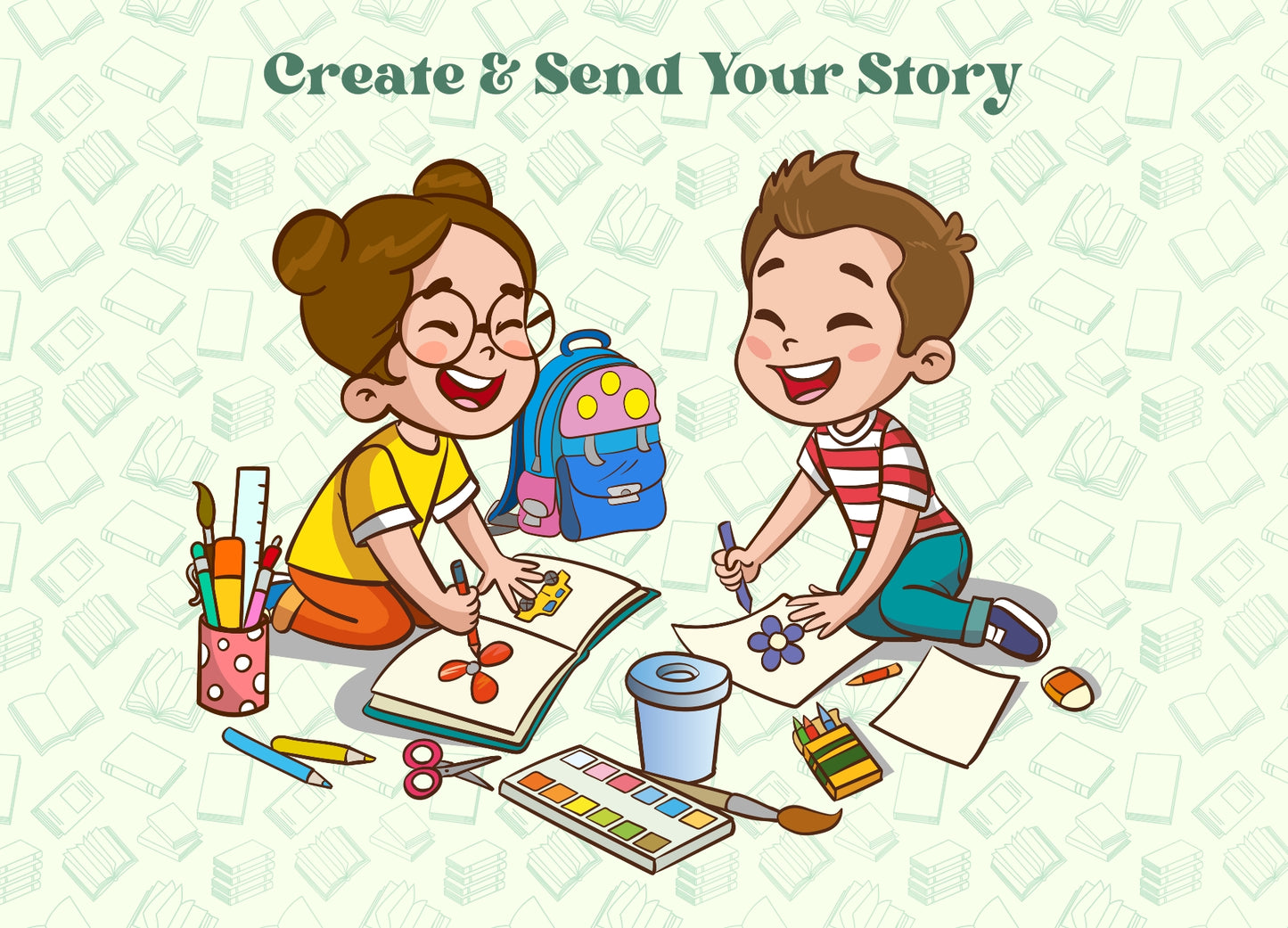 Kid's Story Writing Kit