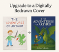 Digitally Redrawn Cover for Authors